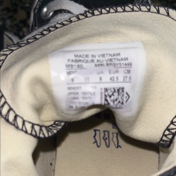 Converse Black and White High-Top Sneakers - Picture 2 of 3